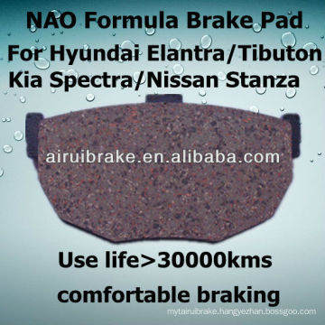 D464 Brake pad for Kia Spectra 2004/2005-2009 R Kia Spare Parts